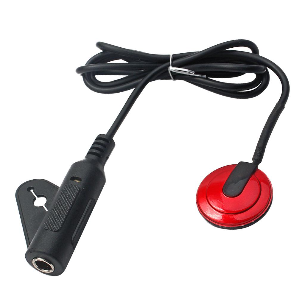 Red Acoustic Guitar Pickup Piezo for Guitar Violin Ukulele Mandolin Banjo
