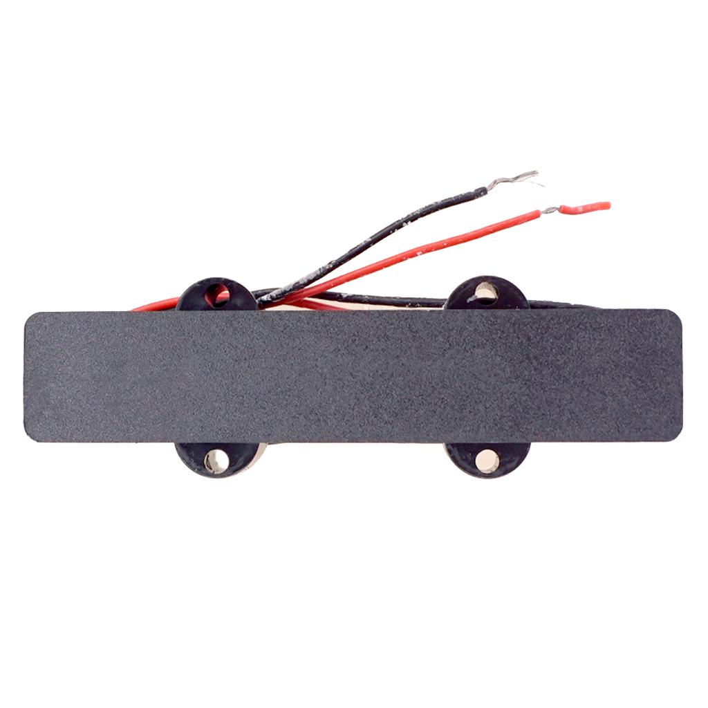 2pcs Black 4 String JB Bass Pickup Neck&Bridge for Electric Bass Parts