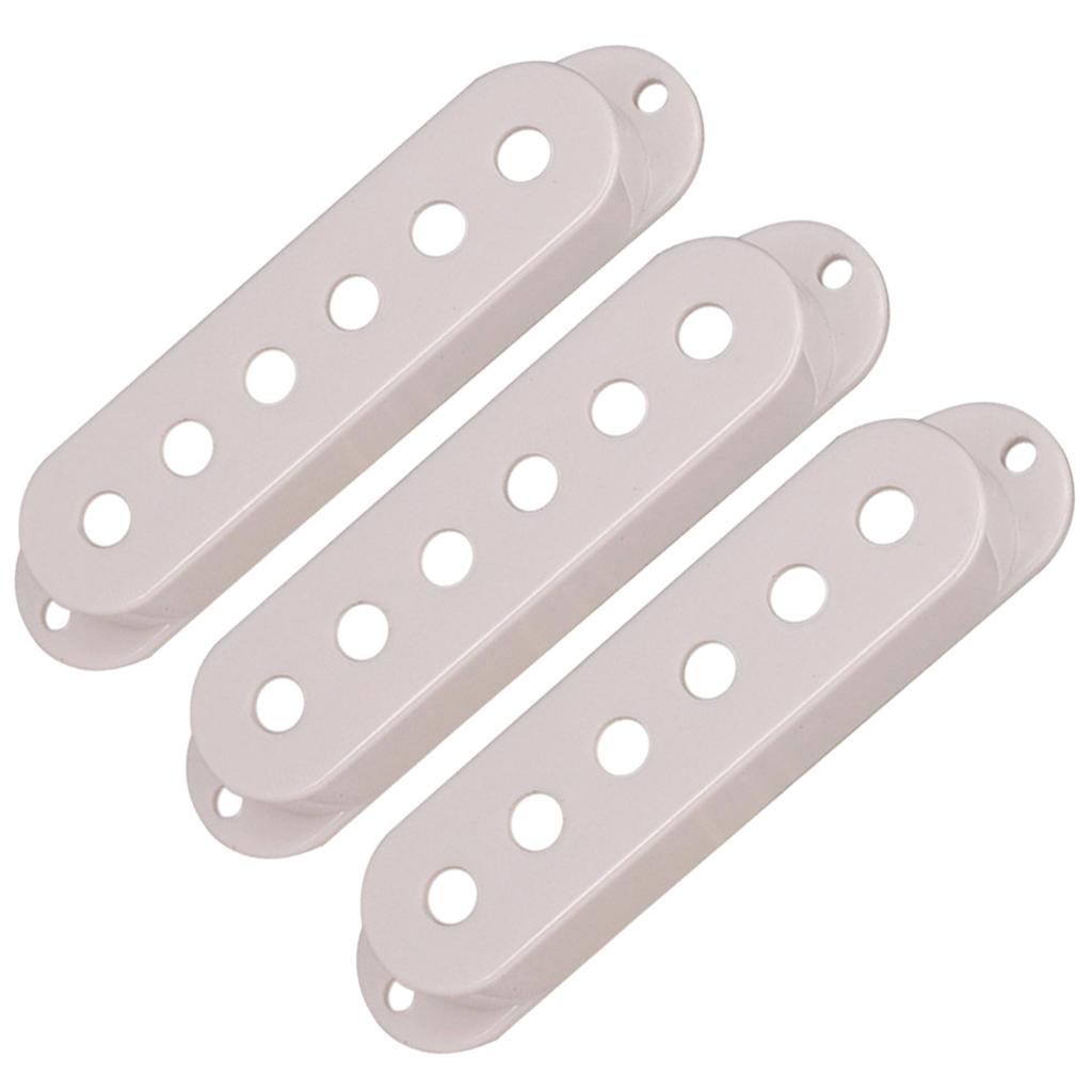 3 Pieces Single Coil Pickup Cover for Fender ST SQ Guitar 50+50+50