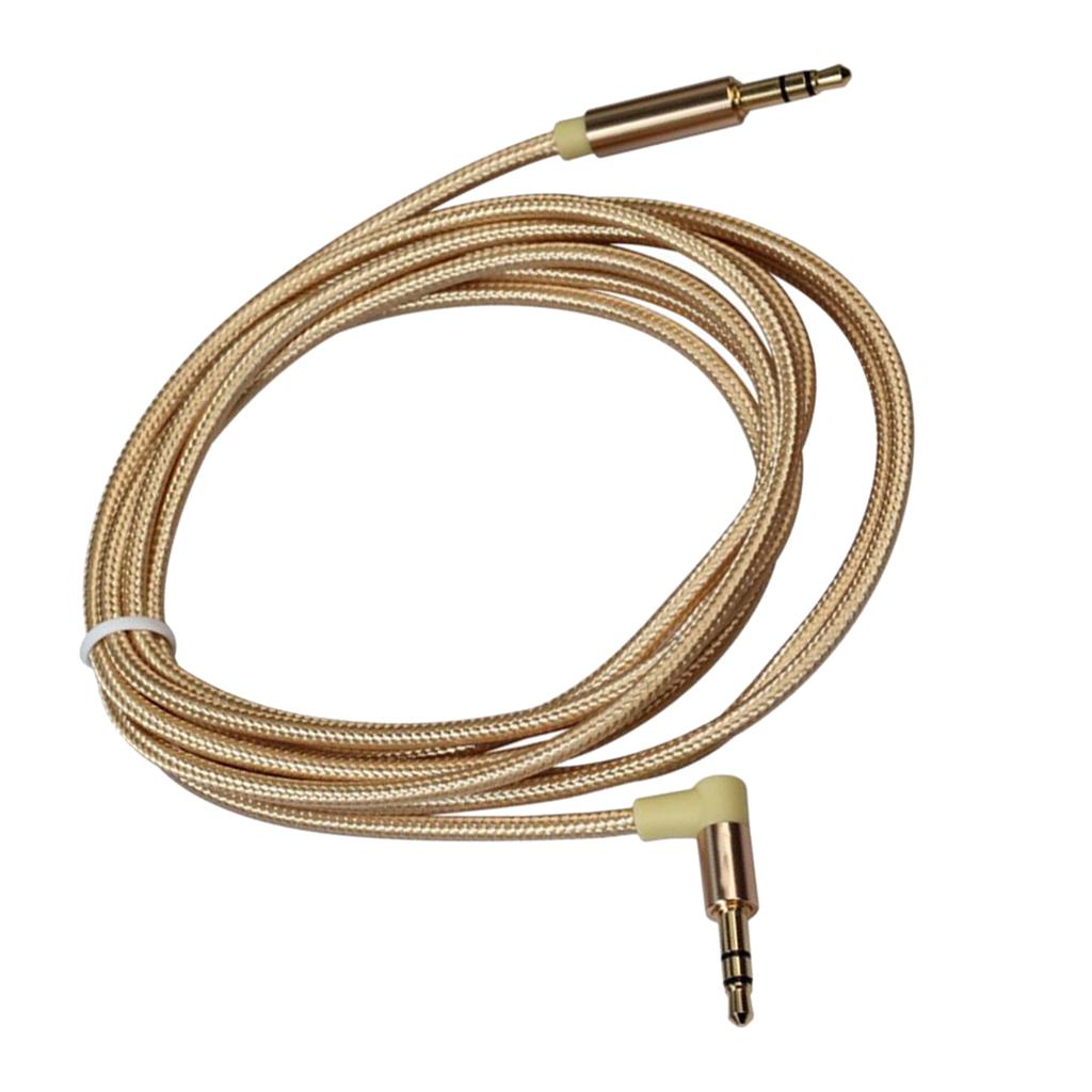 1 Piece 1/8'' Jack 3.5mm Male to Male Aux Audio Cable Cord Line Wire 200cm