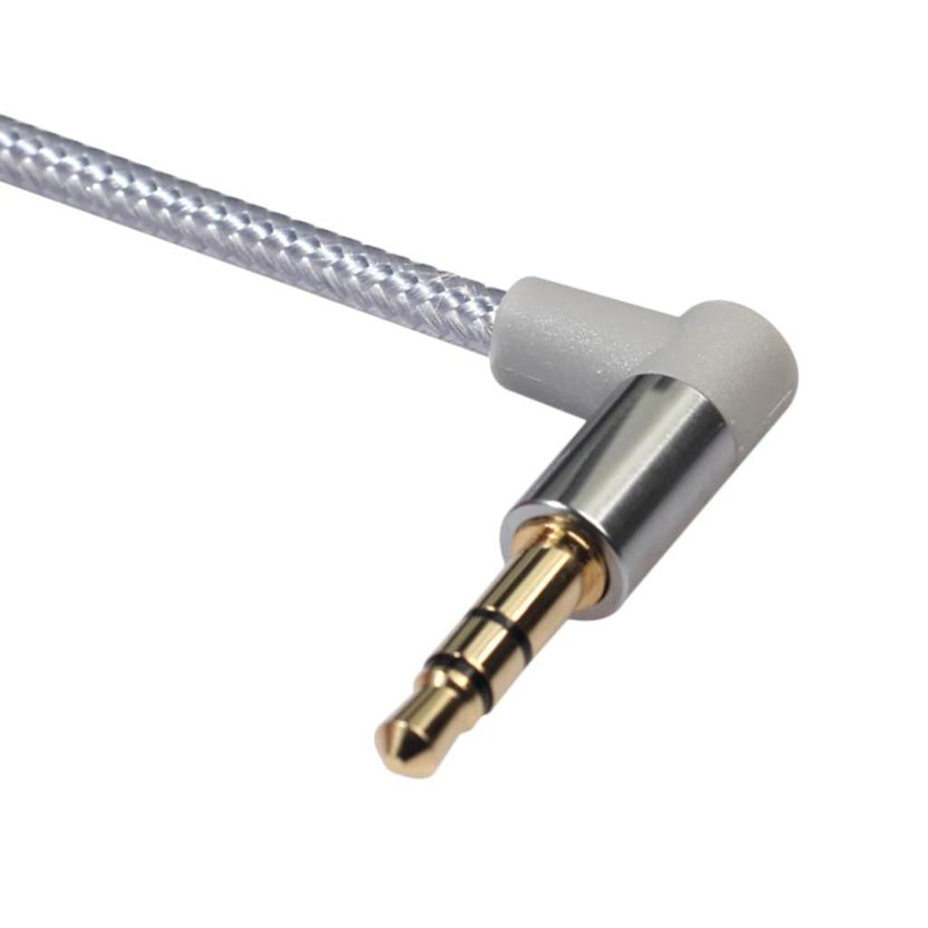 3.5mm Audio Cable Nylon Braided Male to Male Aux Cord 100cm