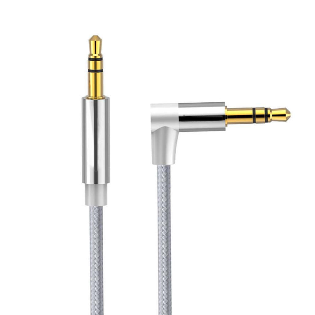 3.5mm Audio Cable Nylon Braided Male to Male Aux Cord 300cm