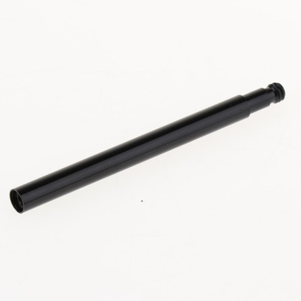 1 Pair Alloy Road Bicycle Tyre Inner Tube Presta Valve Extender Black 80mm
