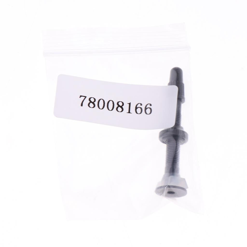 Bike Bicycle Presta Valve Stem Tubeless French Valves Stems Dust Cover Black