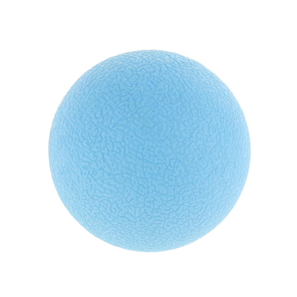 Lacrosse Massage Ball Myofascial Muscle Relief Release Single Ball Blue