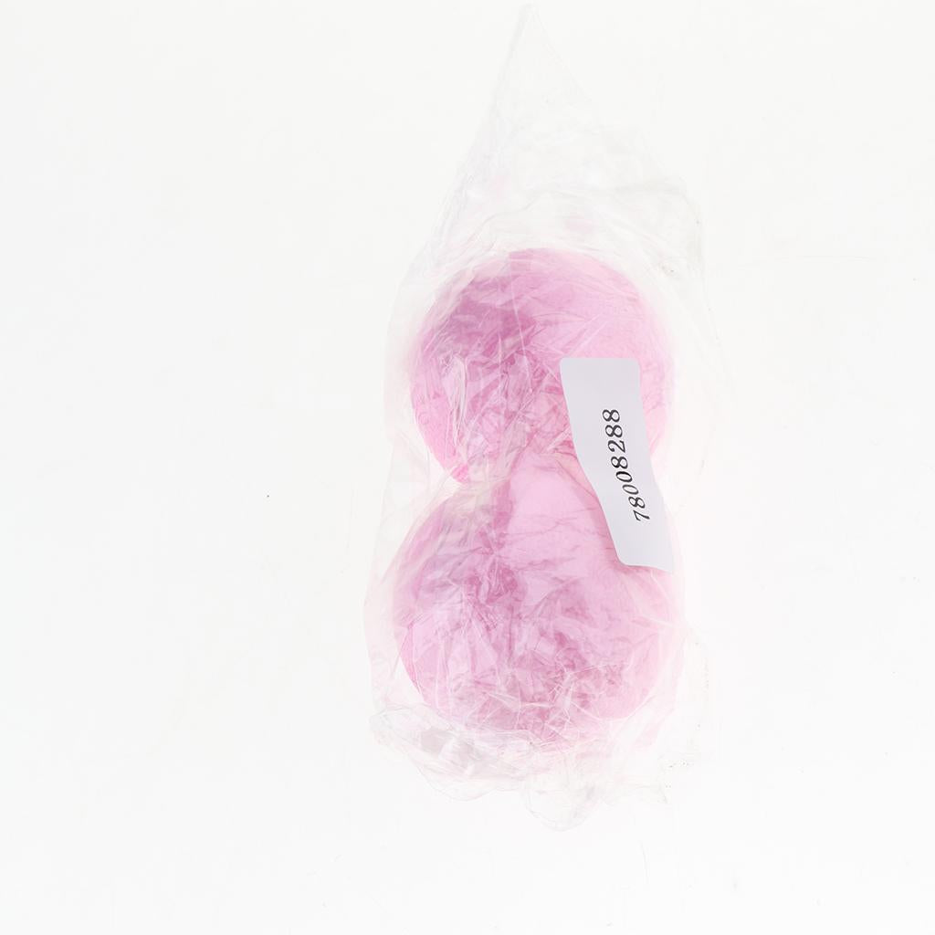 Lacrosse Massage Ball Myofascial Muscle Relief Release Double Ball Pink