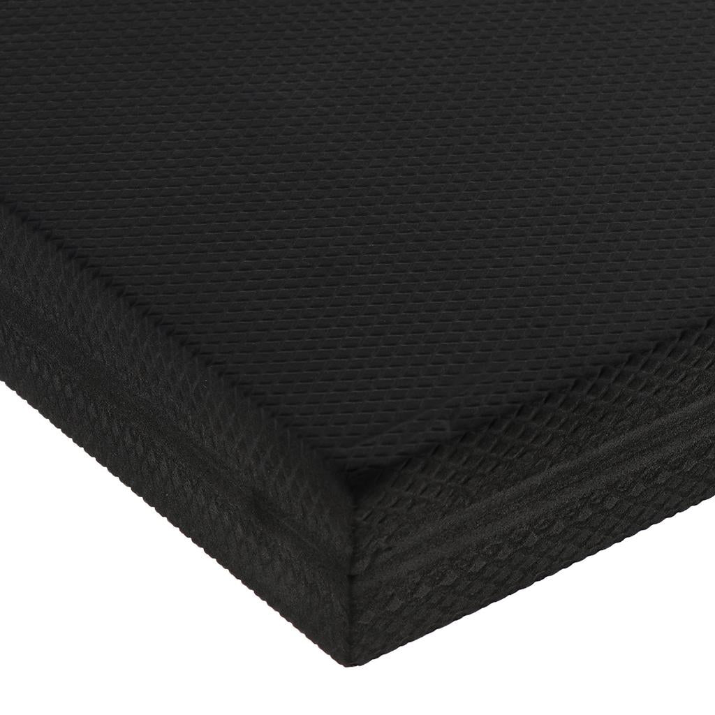 TPE Yoga Balance Pad Knee Protective Mat Trainer Brick Cushion Black