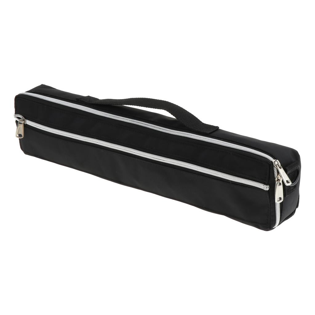 1 Piece 17 Hole Flute Carry Padded Case with Storage Gig Bag Handbag Cover