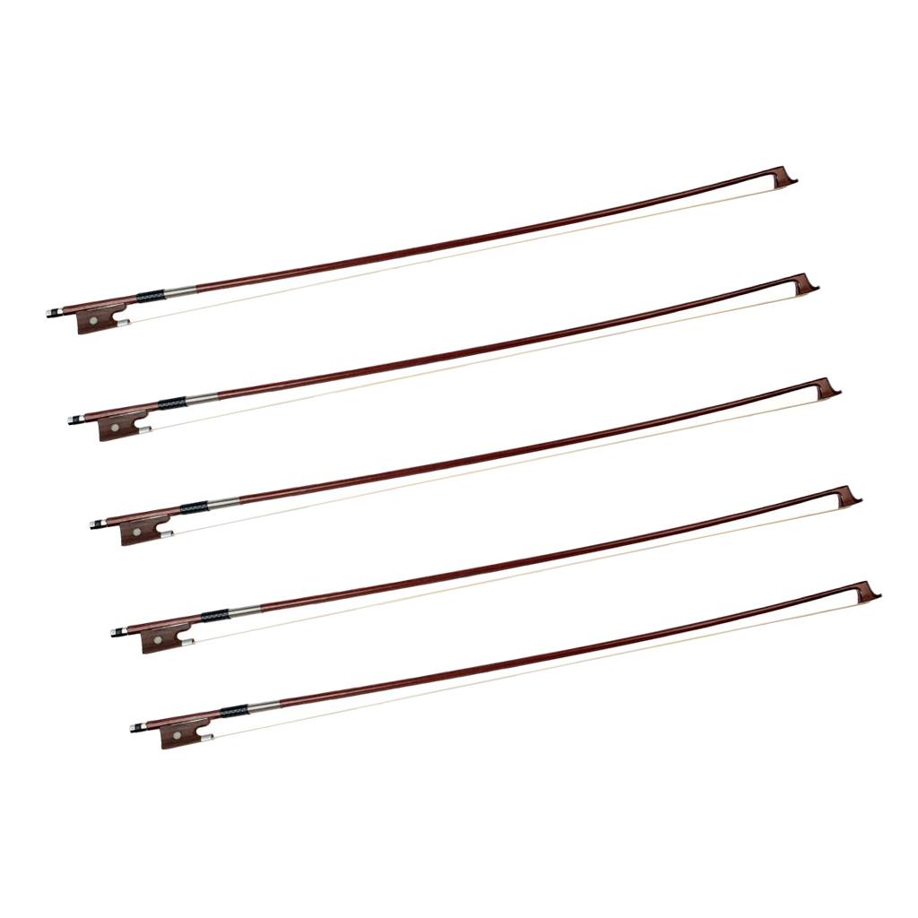 5 Pieces 3/4 Violin Perform Bows