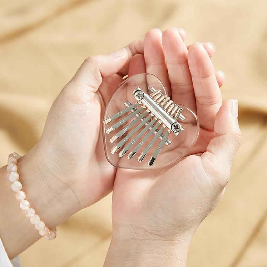 Mini Kalimba 8 Key DIY Thumb Piano Steel Keys Accessories DIY