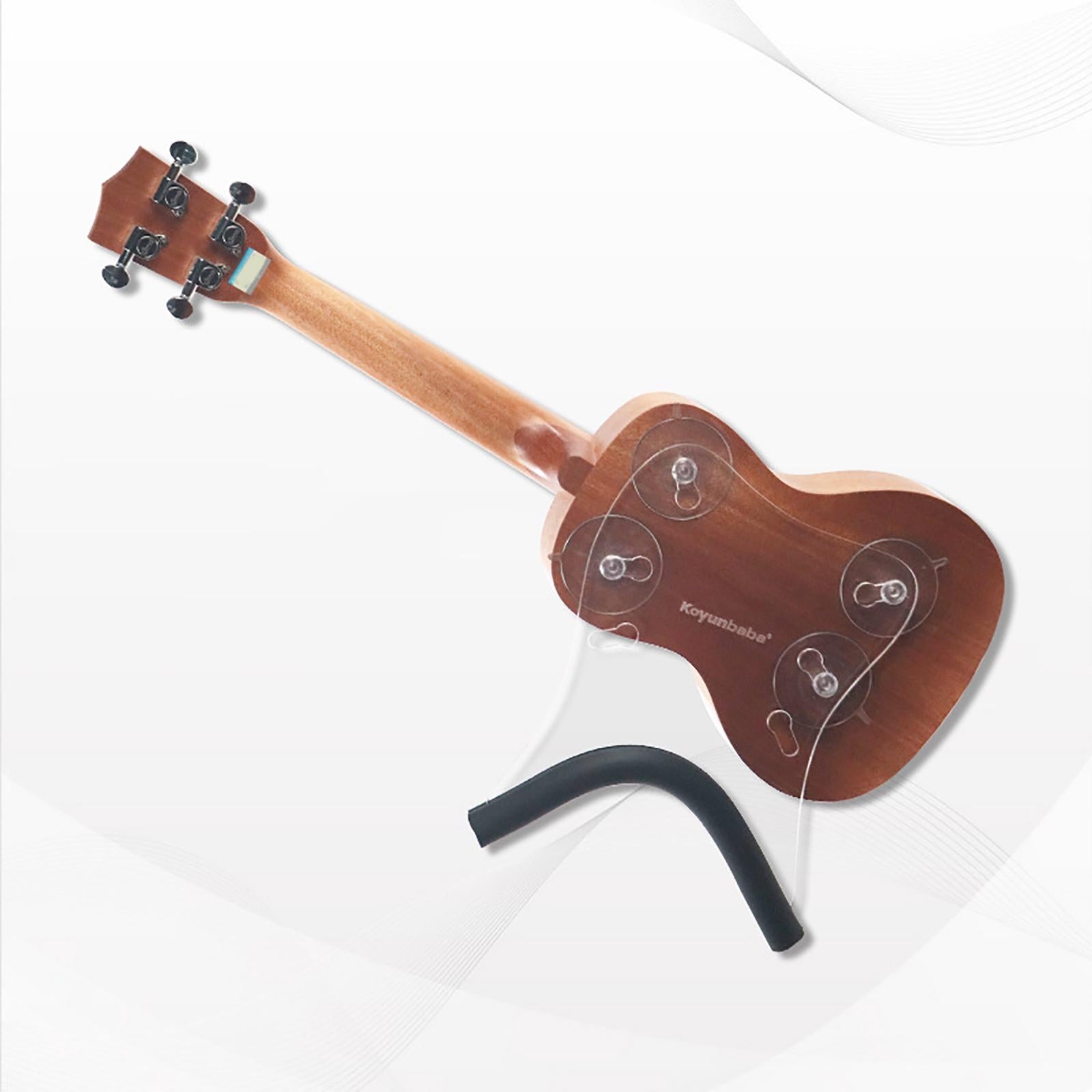 Acrylic Bass Rack Holder for Banjo Classical Electric Guitar Accessories Dark Brown