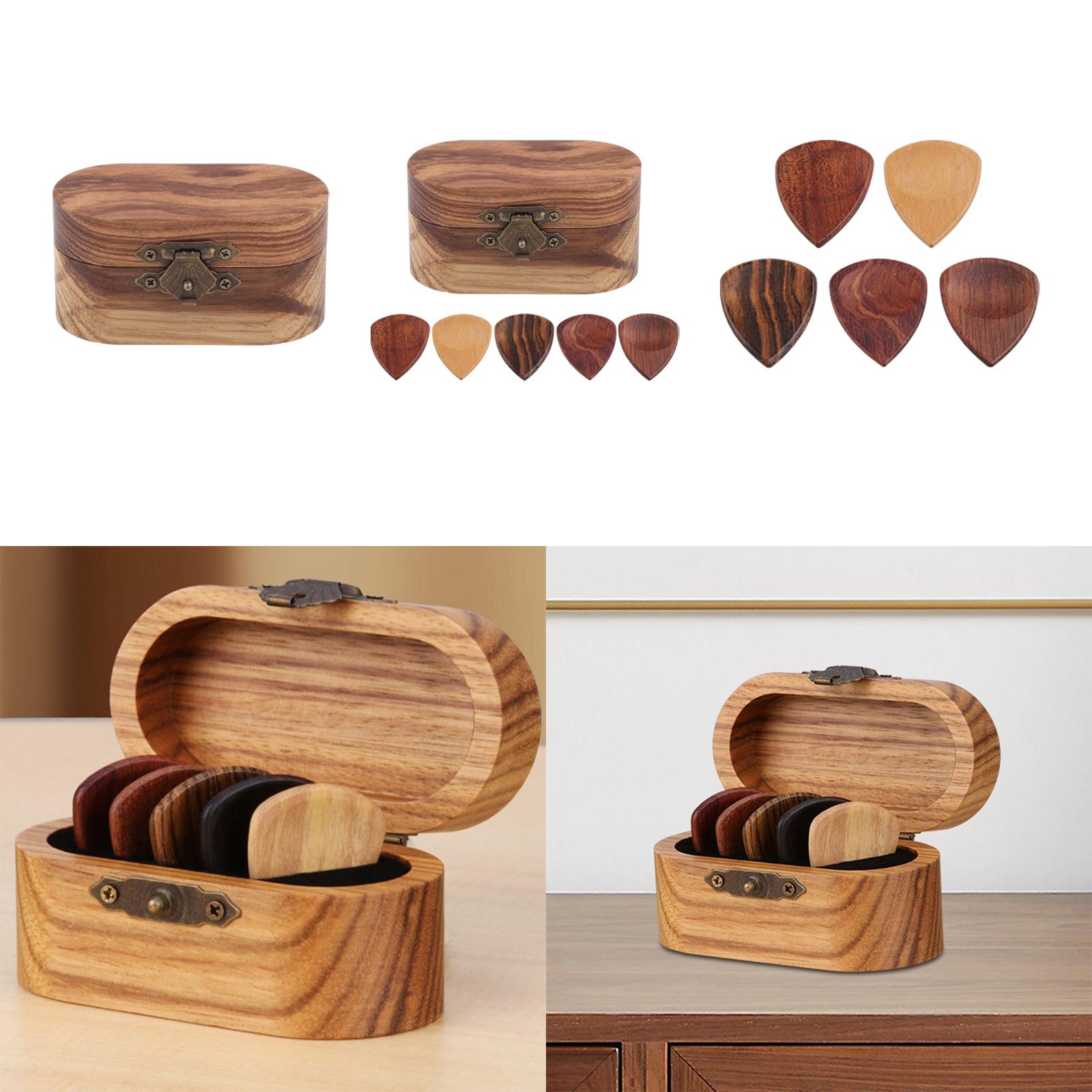 Guitar cartridges Holder Organizer Handicraft Jewelry Box for Mandolin Bass case