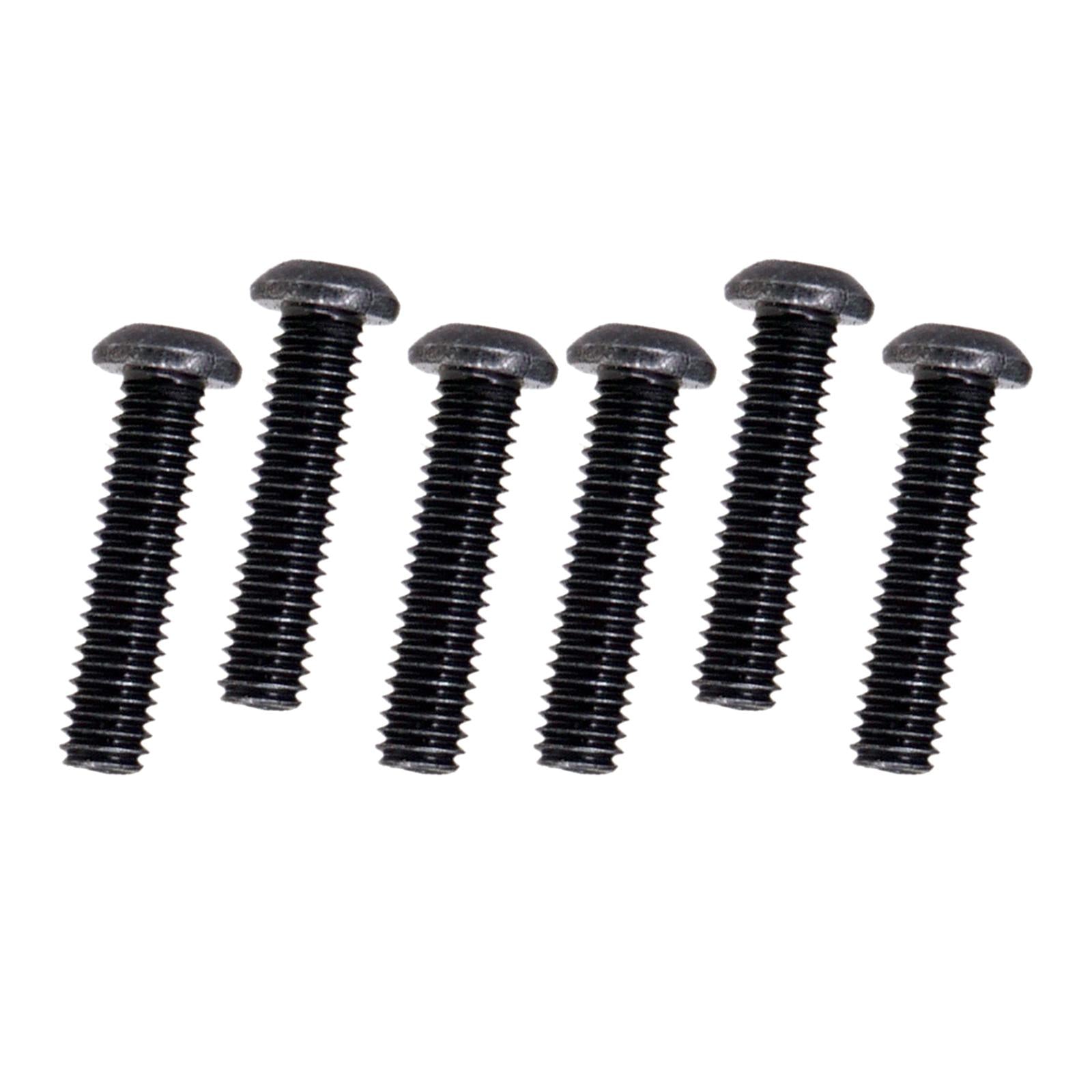 Iron Guitar Bridge Saddles Screws Durable for Electric Guitar Bridge Parts Black