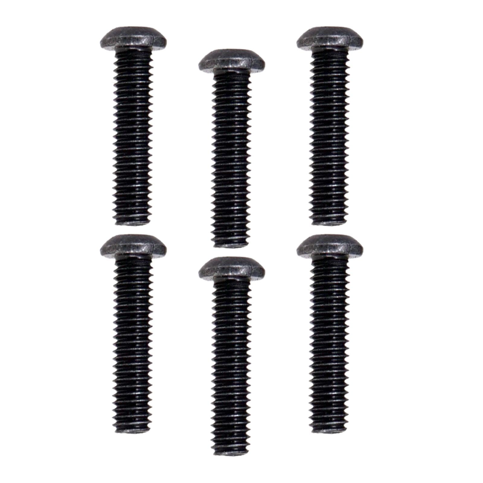 Iron Guitar Bridge Saddles Screws Durable for Electric Guitar Bridge Parts Black