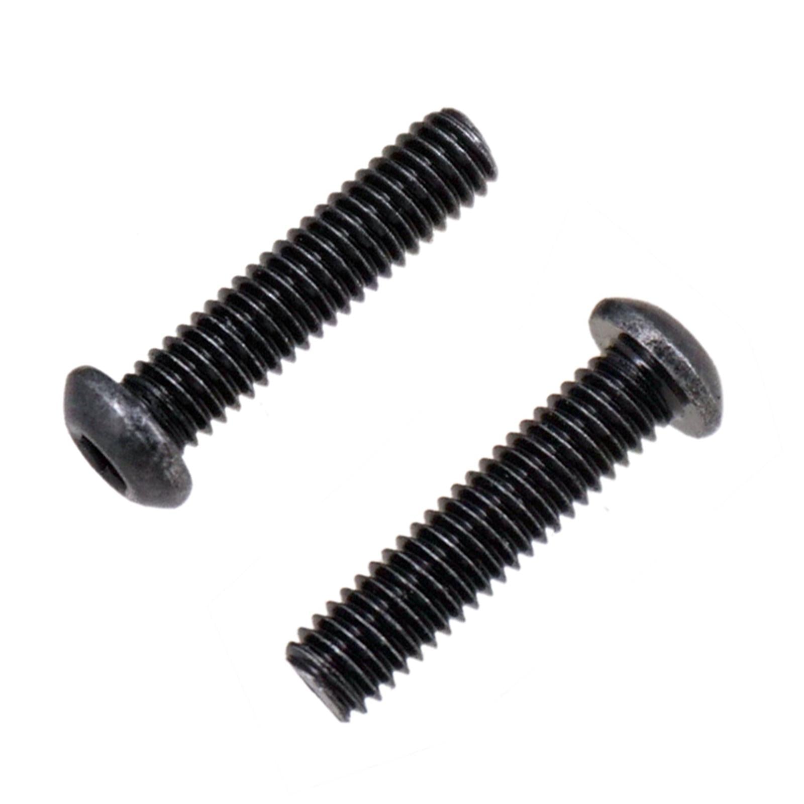 Iron Guitar Bridge Saddles Screws Durable for Electric Guitar Bridge Parts Black