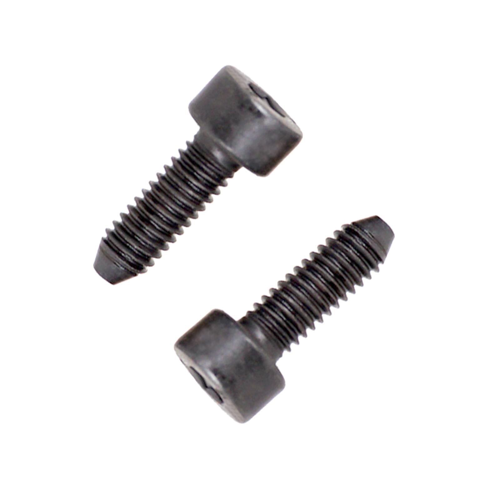 Electric Guitar Bridge Saddles Locking String Screws for Guitar Repairing Black