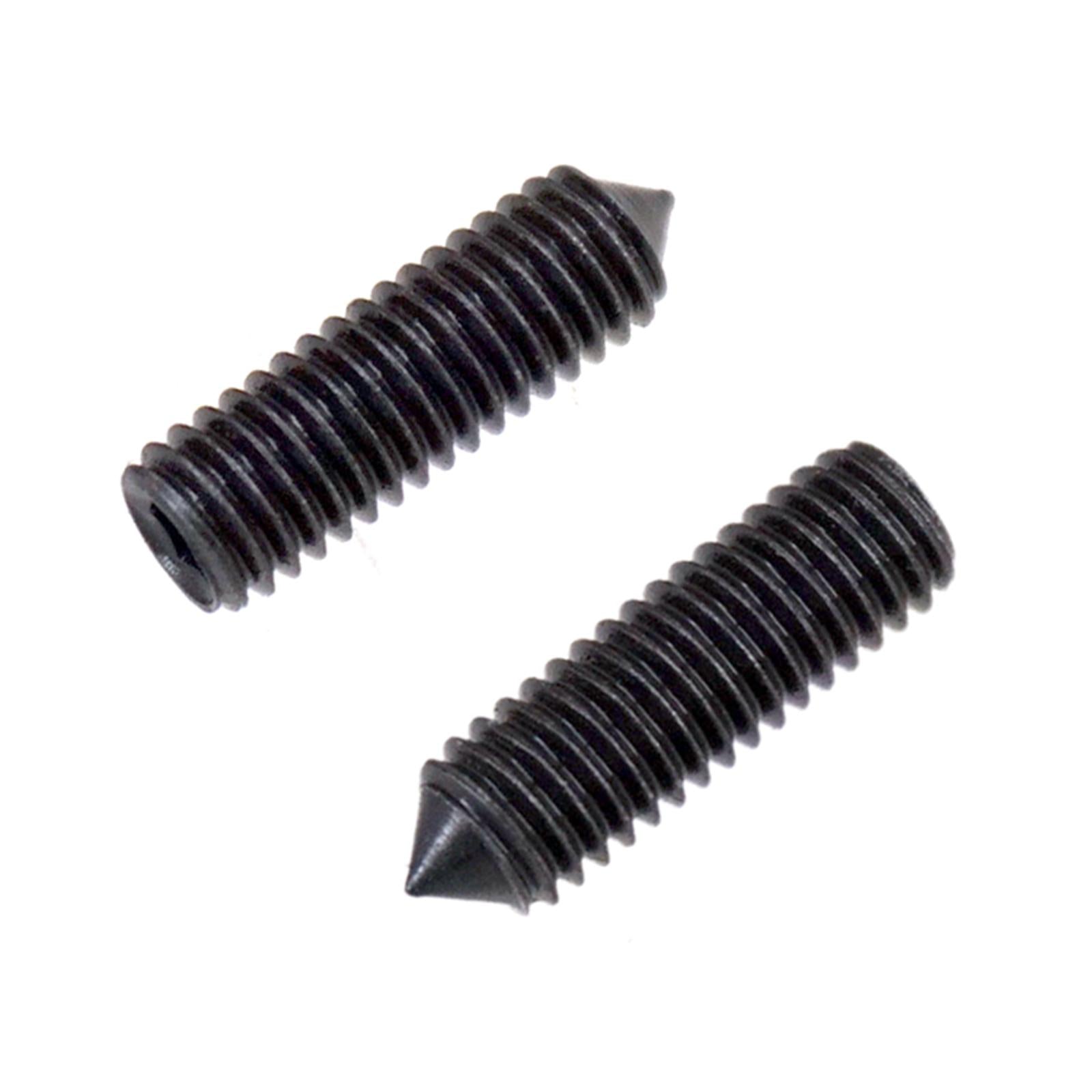 Electric Guitar Bridge Saddles Locking String Screws for Instrument Parts Black