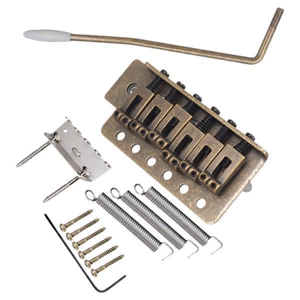 Professional Guitar Tremolo Bridge Set with Wrench for ST Part Accessories