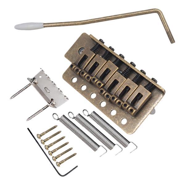 Professional Guitar Tremolo Bridge Set with Wrench for ST Part Accessories