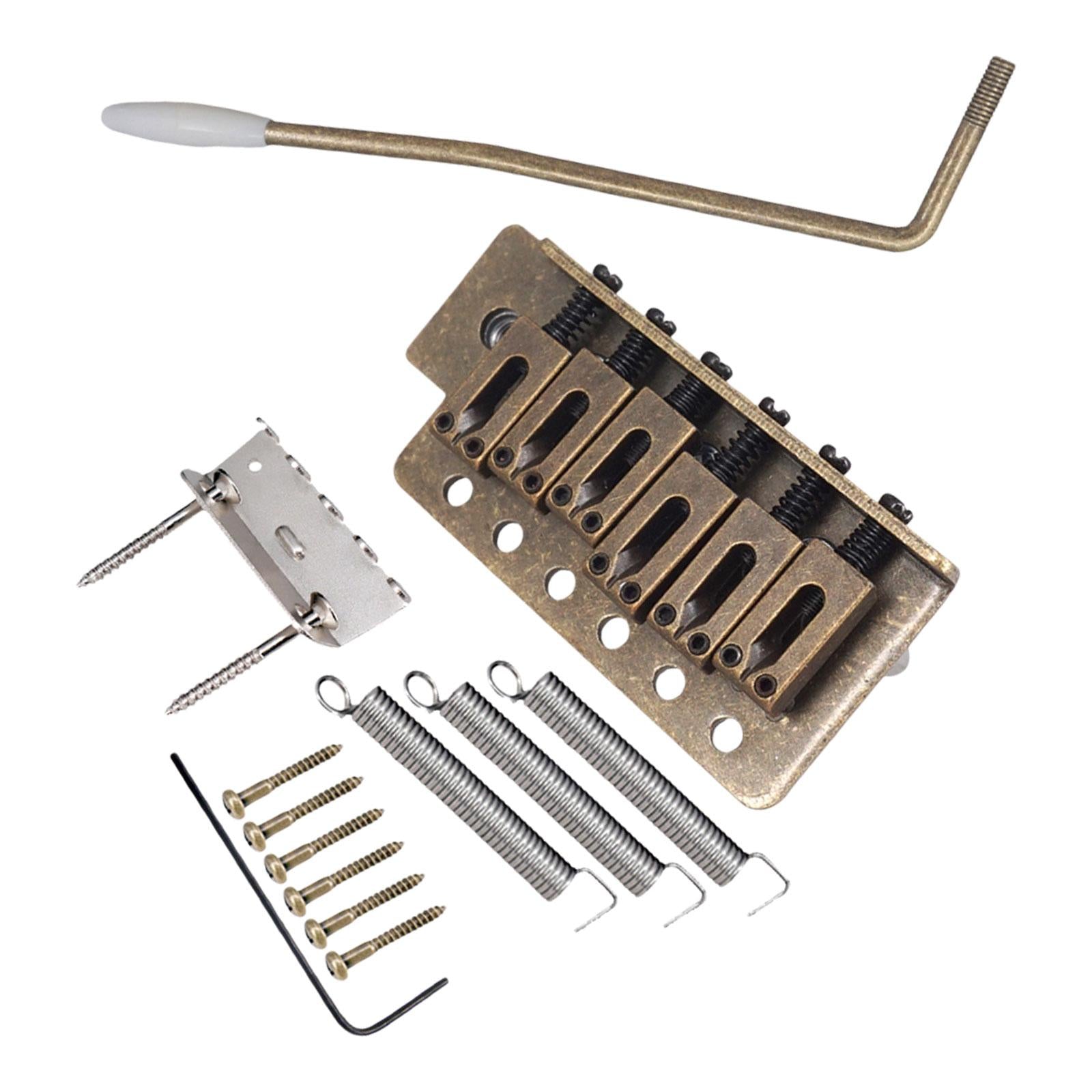 Electric Guitar Tremolo Bridge Single Tremolo Bridge for 6 Strings Guitar