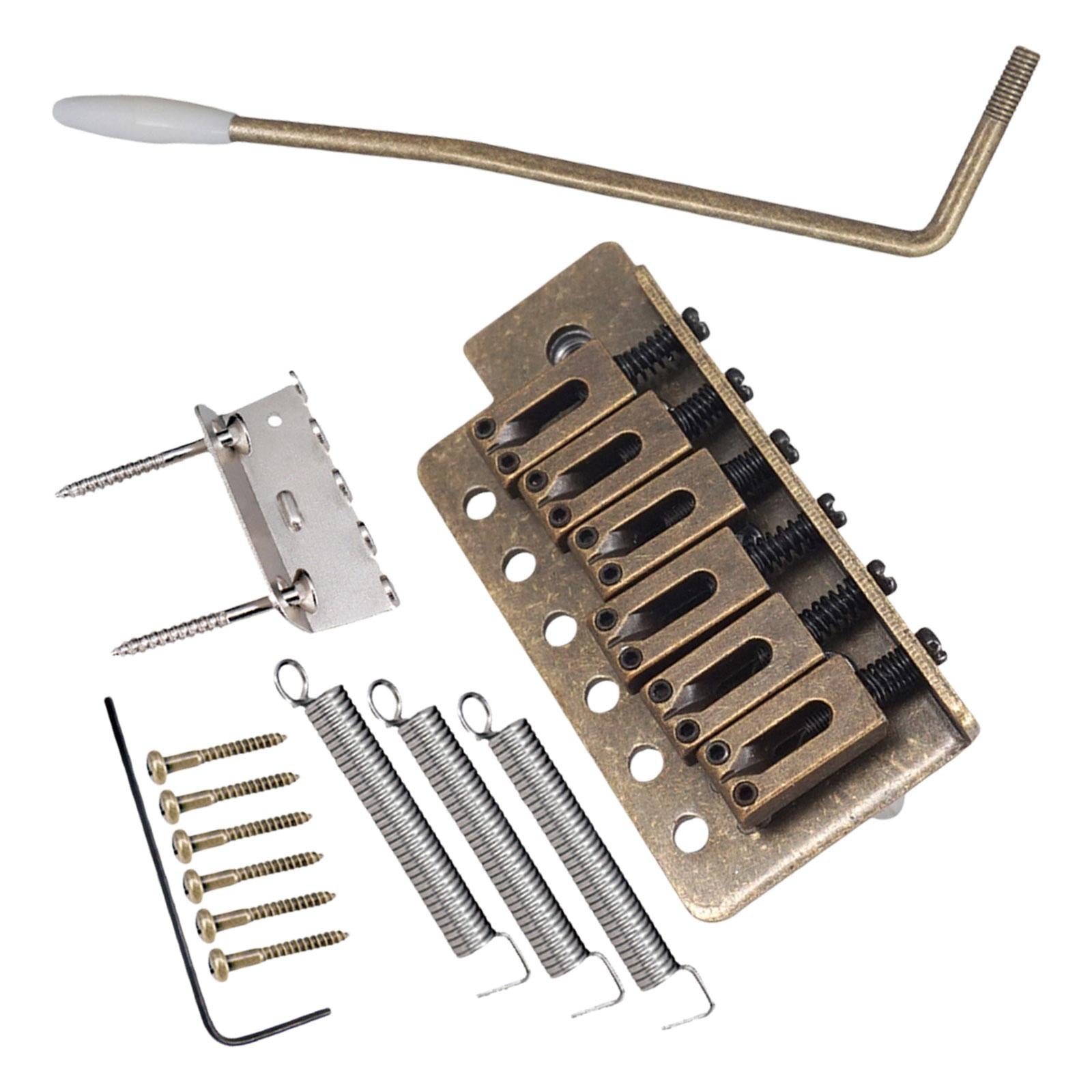 Electric Guitar Tremolo Bridge Single Tremolo Bridge for 6 Strings Guitar