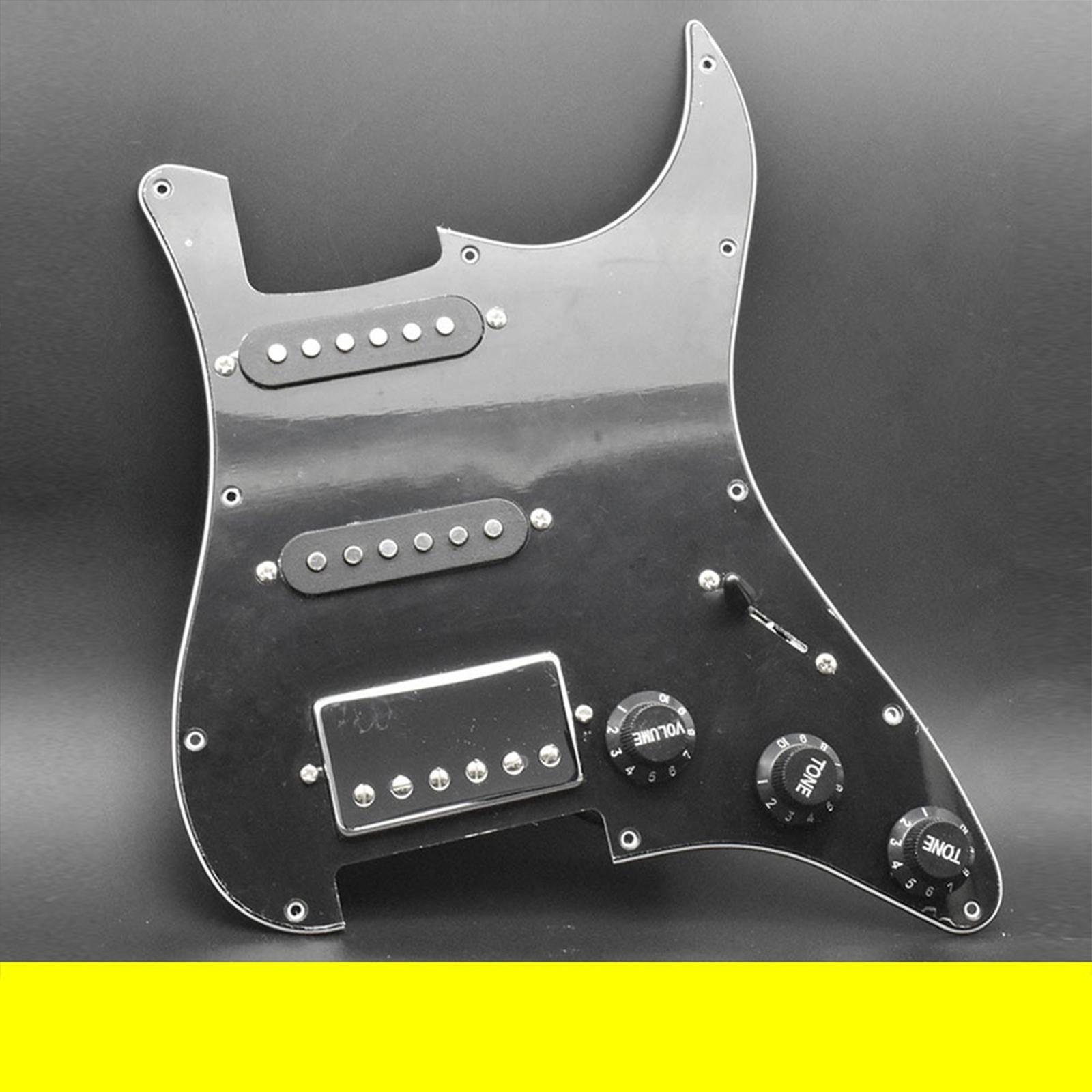 Loaded Guitar Pickguard SSH with Push Pull Switch for Replaces