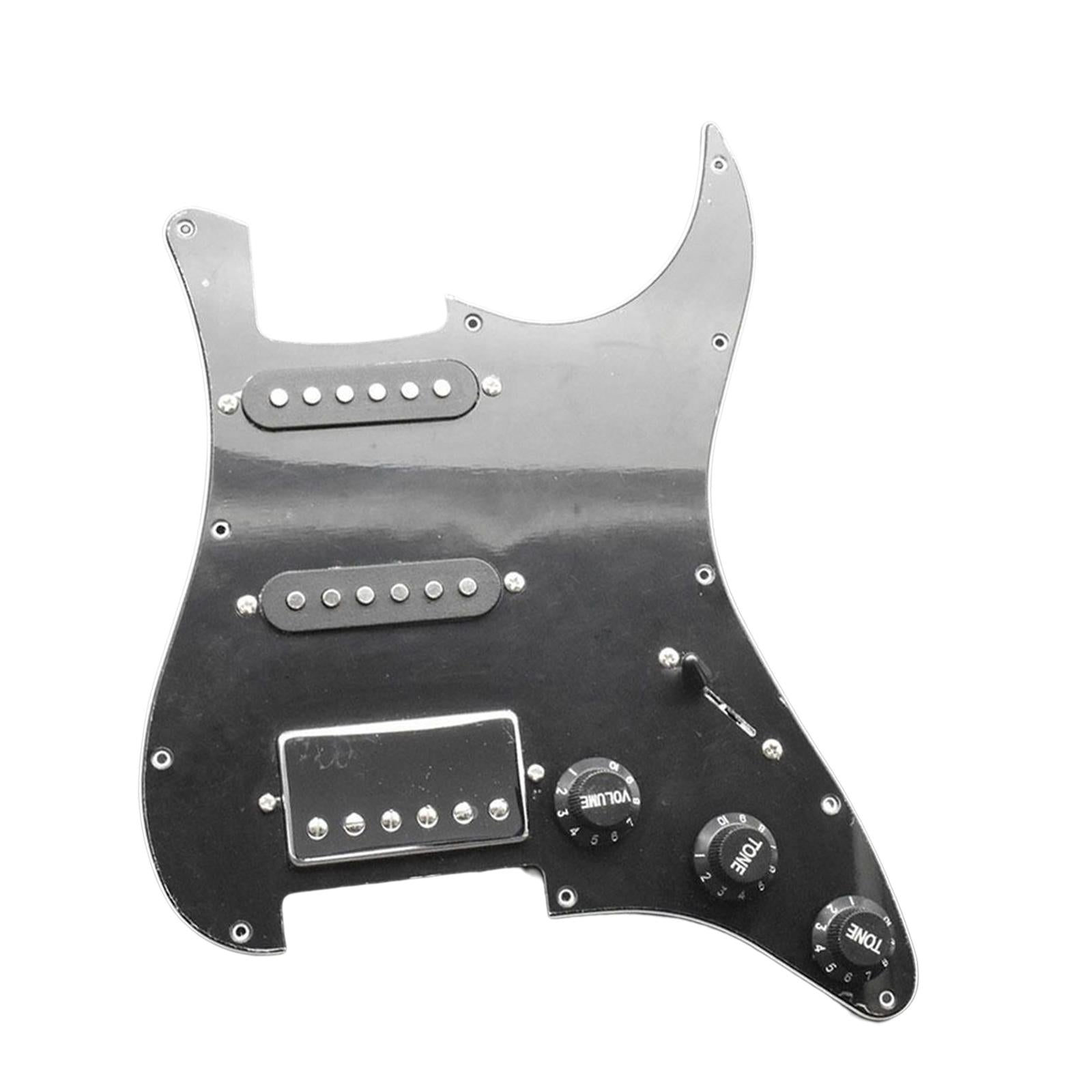 Loaded Guitar Pickguard SSH with Push Pull Switch for Replaces