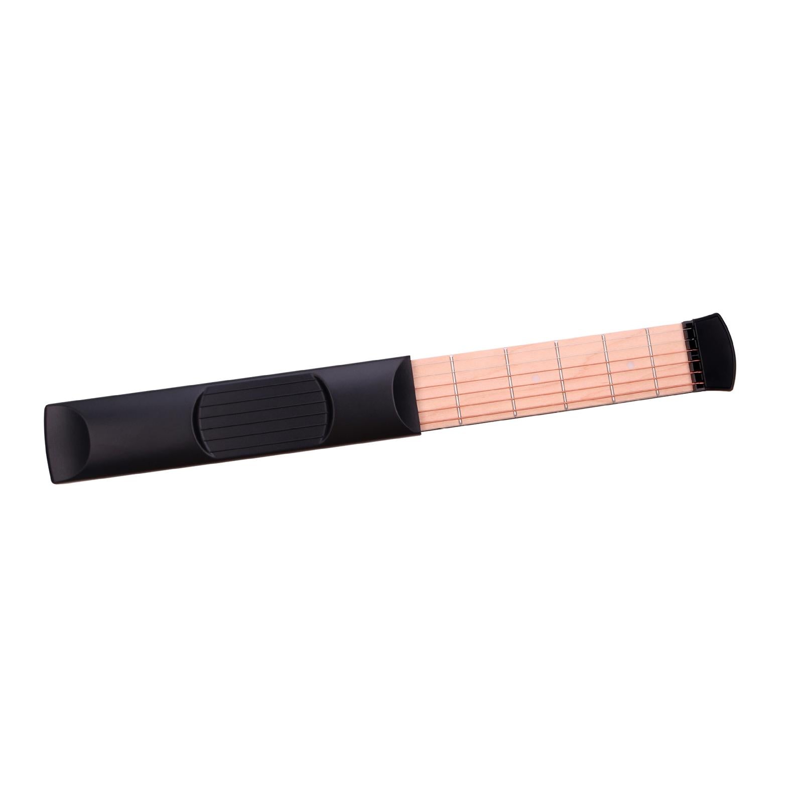 Pocket Guitar Chords Trainer Guitar Practice Tool Training 4 Fret Black