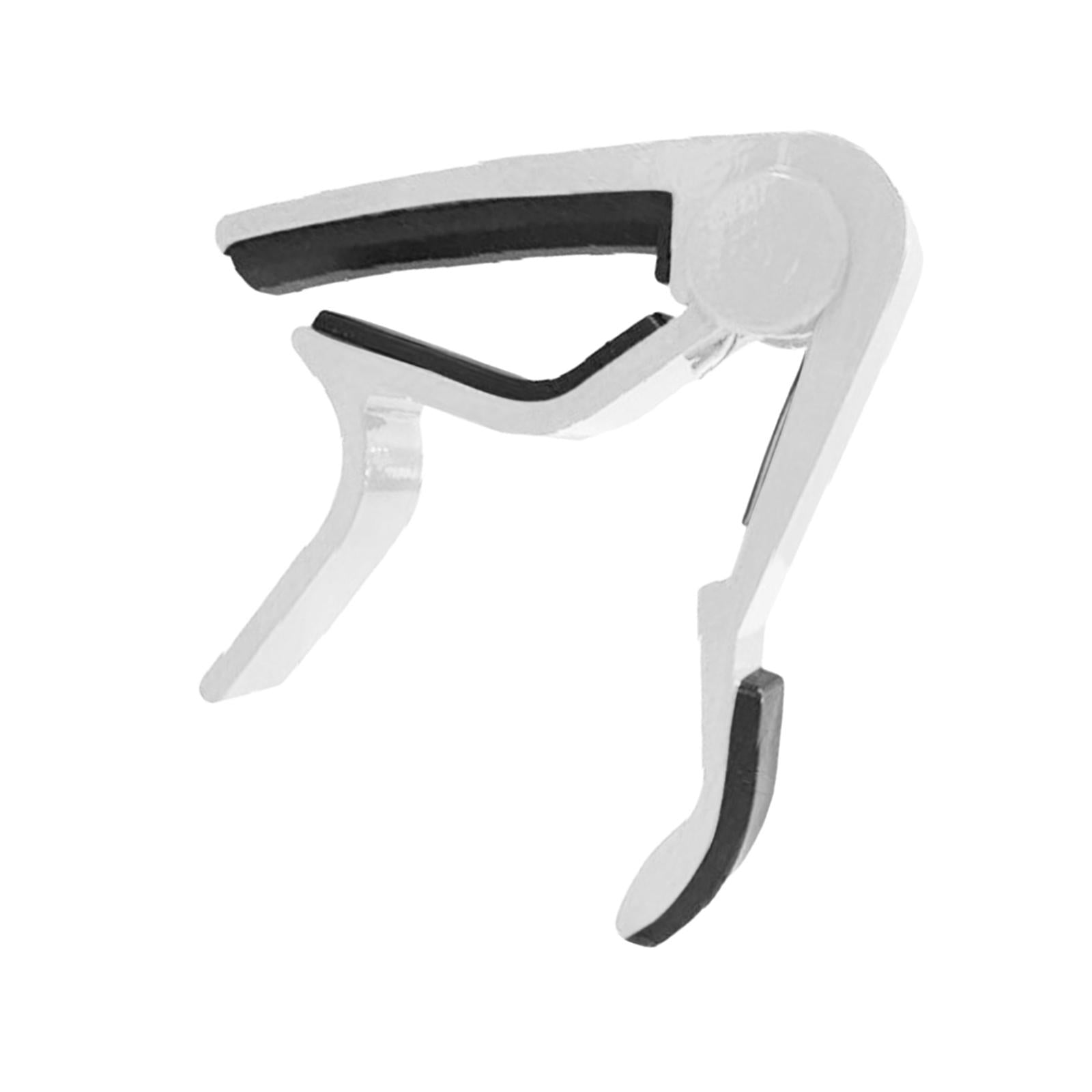 Universal Guitar Capo Aluminum Alloy for Fretboard Mandolin Accessories White