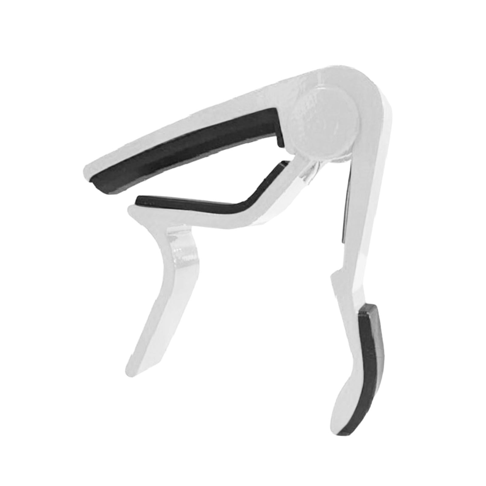 Universal Guitar Capo Aluminum Alloy for Fretboard Mandolin Accessories White