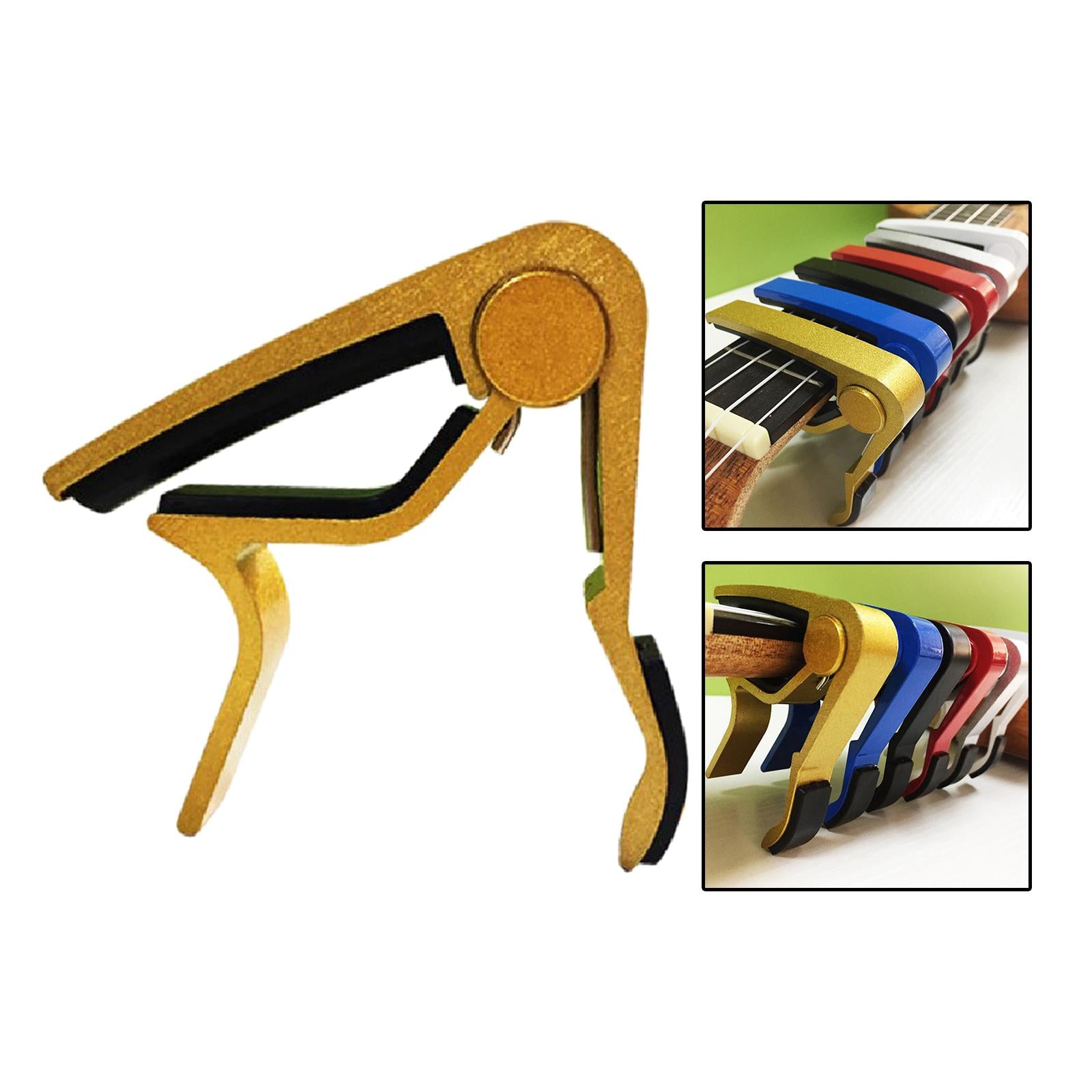 Universal Guitar Capo Aluminum Alloy for Fretboard Mandolin Accessories Aureate