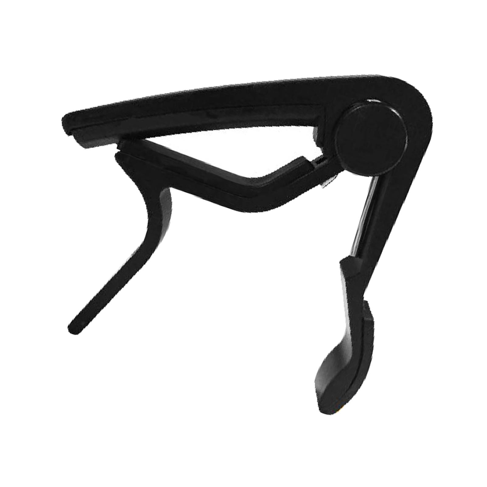 Universal Guitar Capo Aluminum Alloy for Fretboard Mandolin Accessories Black