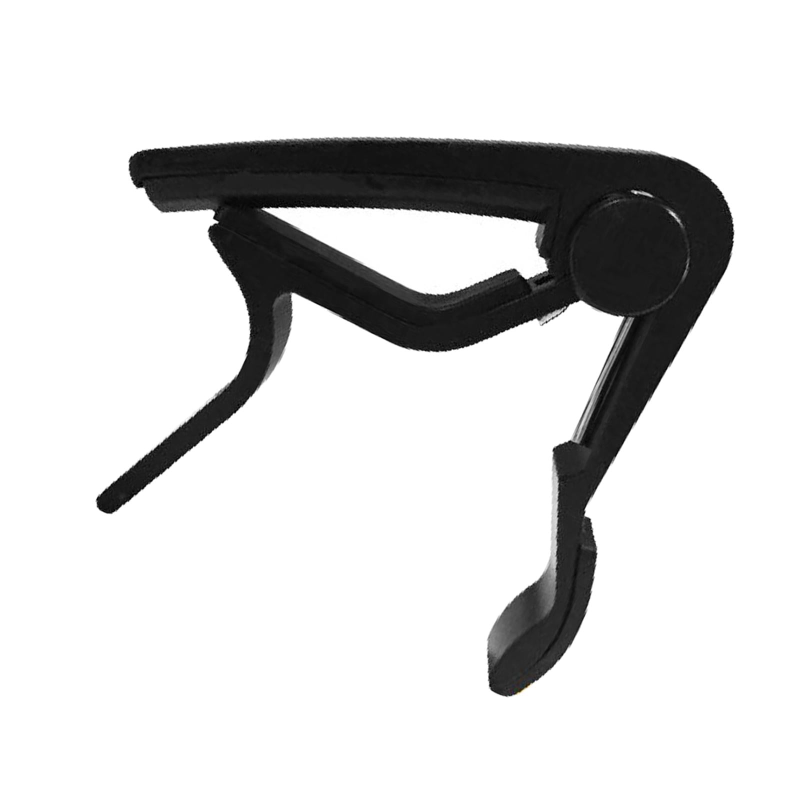 Universal Guitar Capo Aluminum Alloy for Fretboard Mandolin Accessories Black