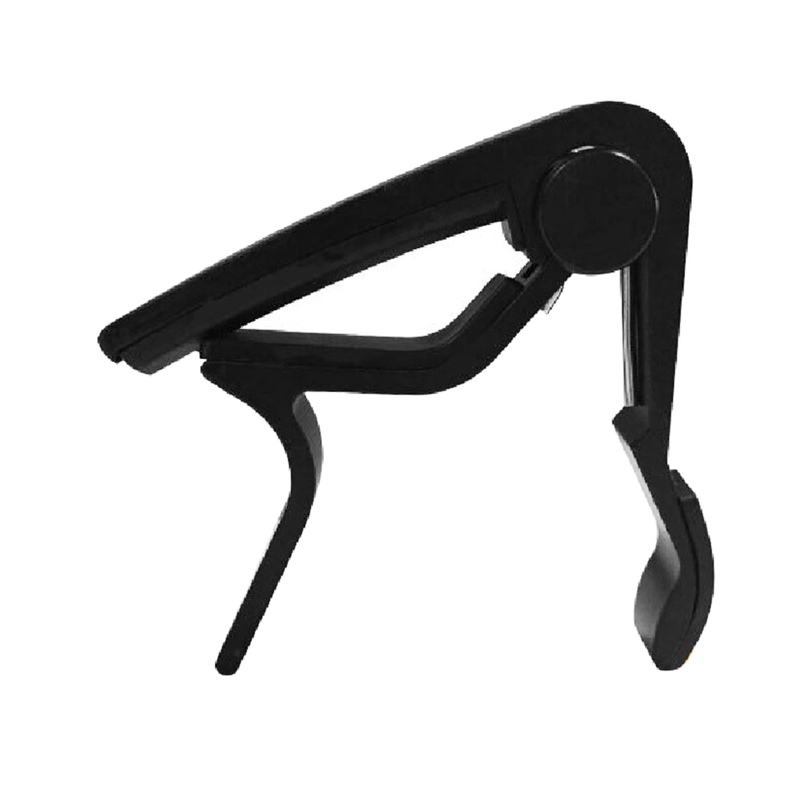 Universal Guitar Capo Aluminum Alloy for Fretboard Mandolin Accessories Black