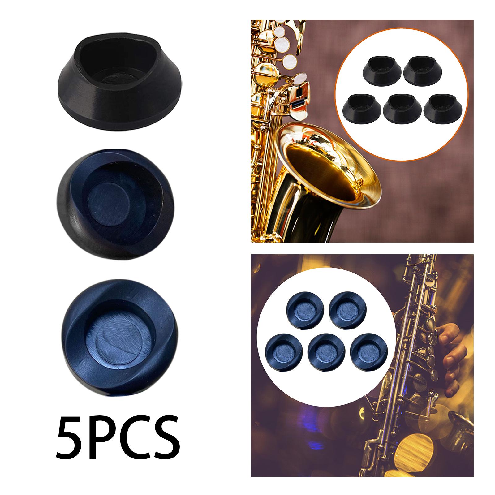 5 Pieces Saxophone Thumb Rest Button Cover for Saxophone Instrument Accs Alto