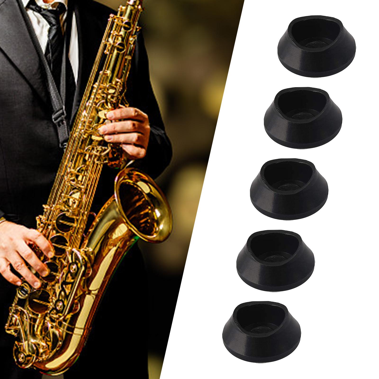 5 Pieces Saxophone Thumb Rest Button Cover for Saxophone Instrument Accs Soprano