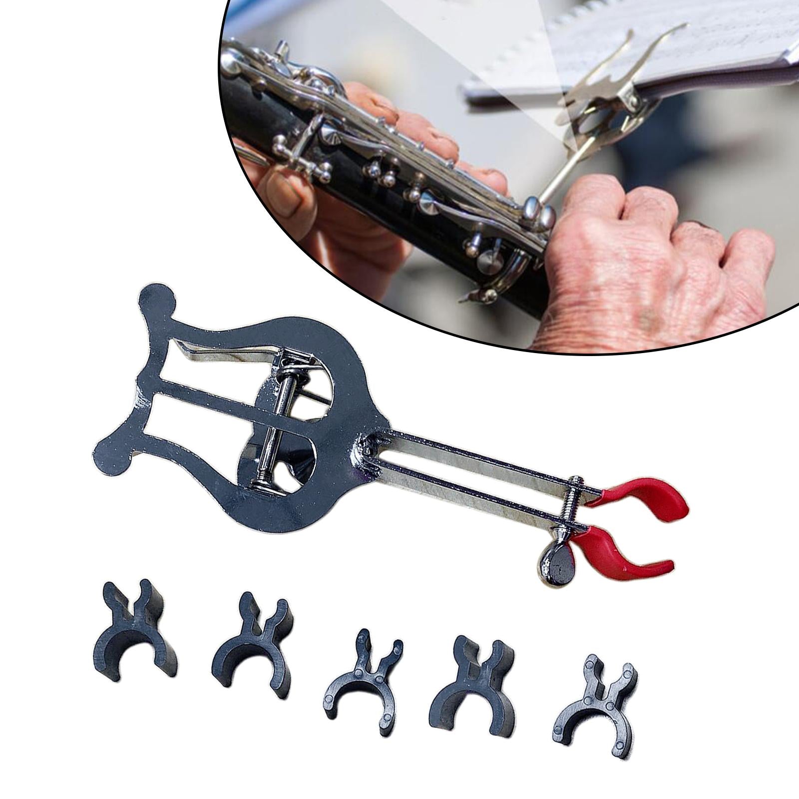 Trumpet Sheet Clip Holder Durable Lightweight Music Book Clip for Beginners