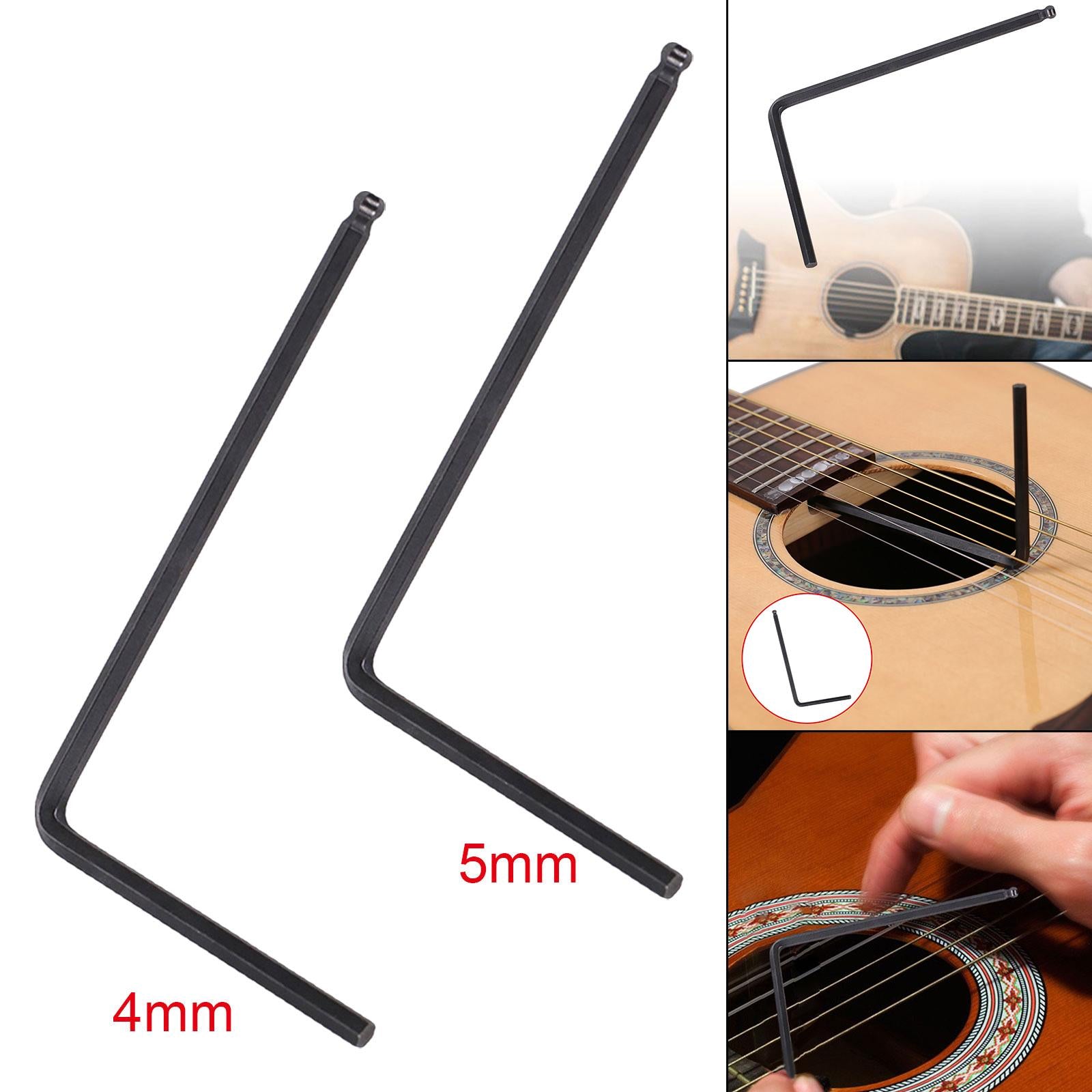 Professional Guitar Allen Wrench Key Replacements for Acoustic Guitar Bass 4mm