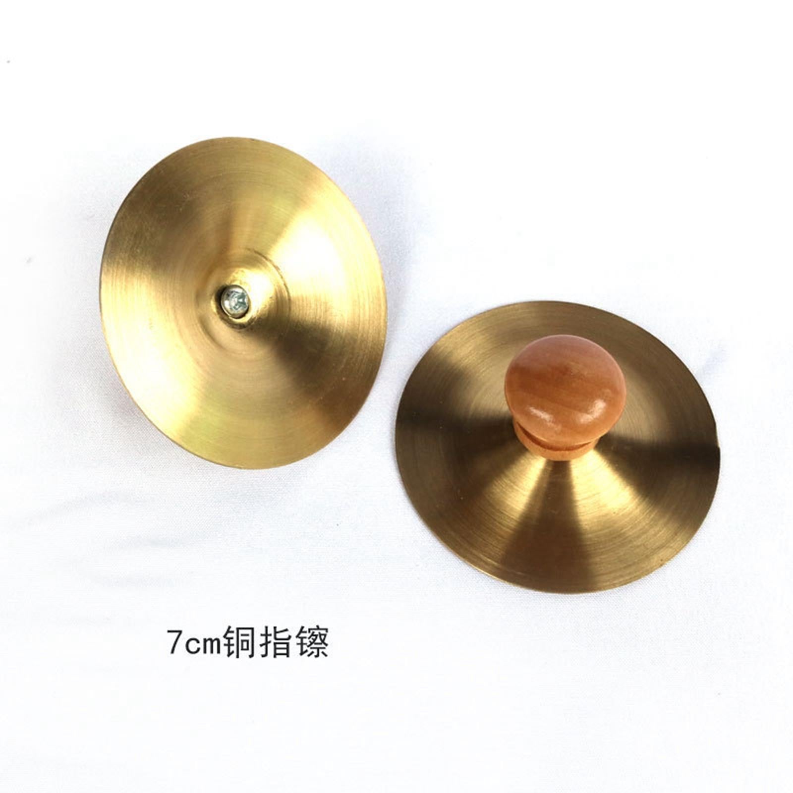 Mini Hand Percussion Finger Cymbals Kids Toy for 3 Years Old up Boys Girls