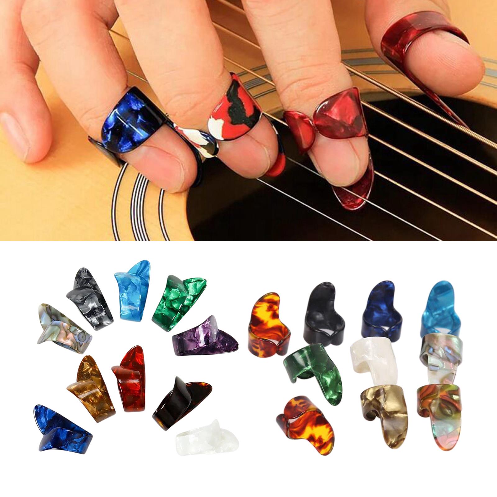 10Pcs Guitar Thumb Finger Picks for Banjo String Instrument Accessories Thumb