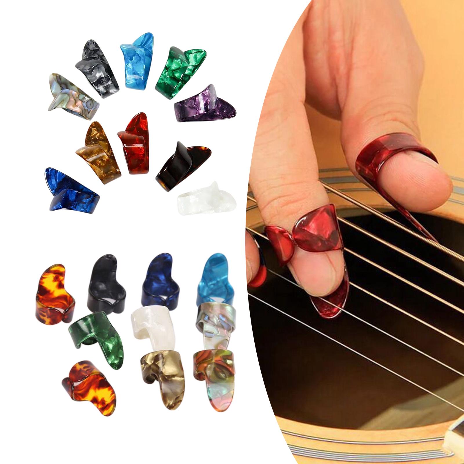 10Pcs Guitar Thumb Finger Picks for Banjo String Instrument Accessories Thumb