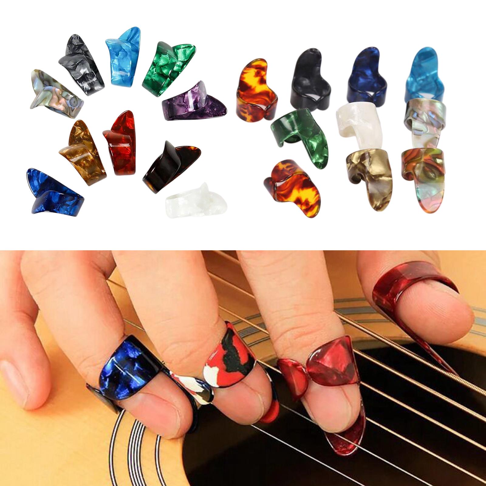 10Pcs Guitar Thumb Finger Picks for Banjo String Instrument Accessories Thumb