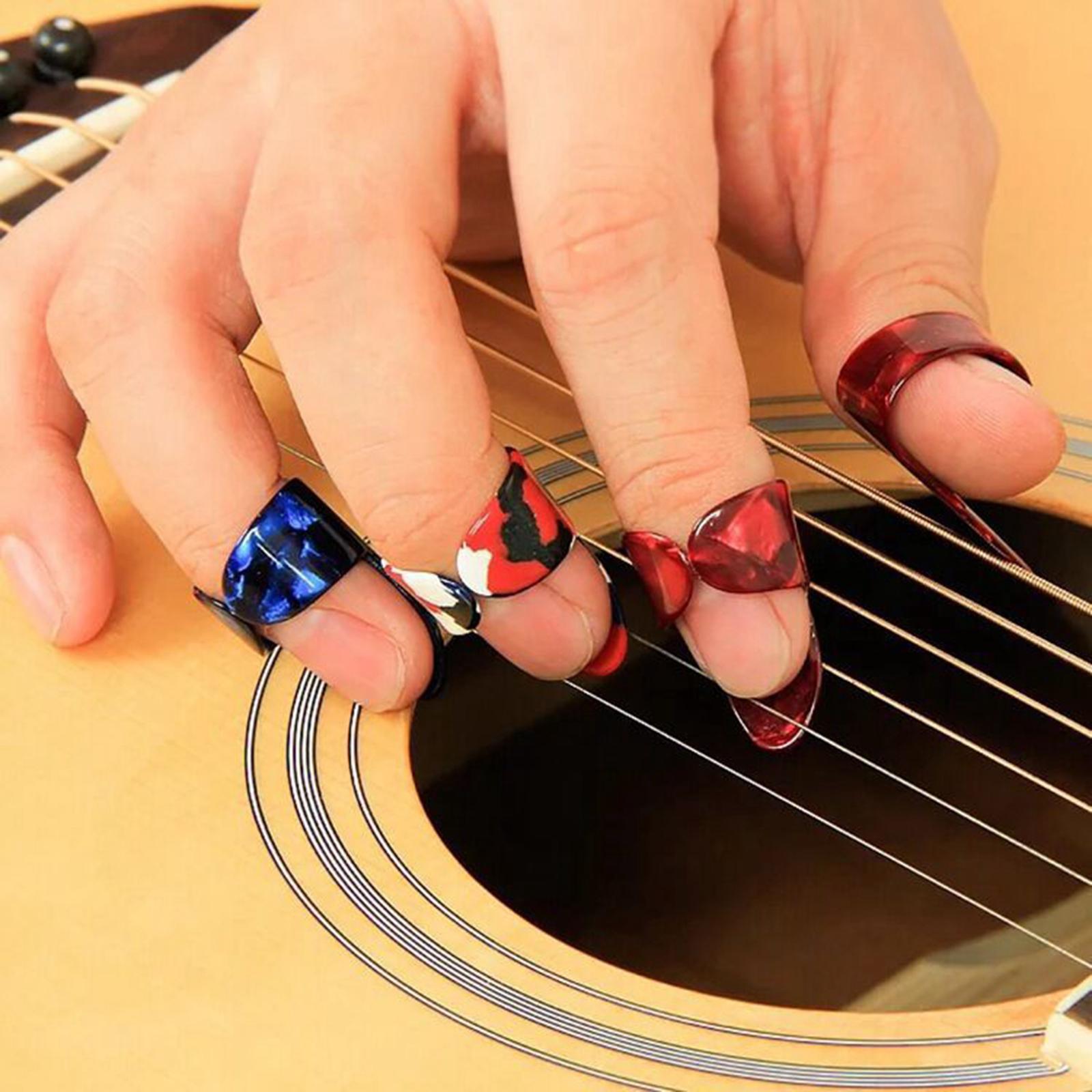 10Pcs Guitar Thumb Finger Picks for Banjo String Instrument Accessories Thumb