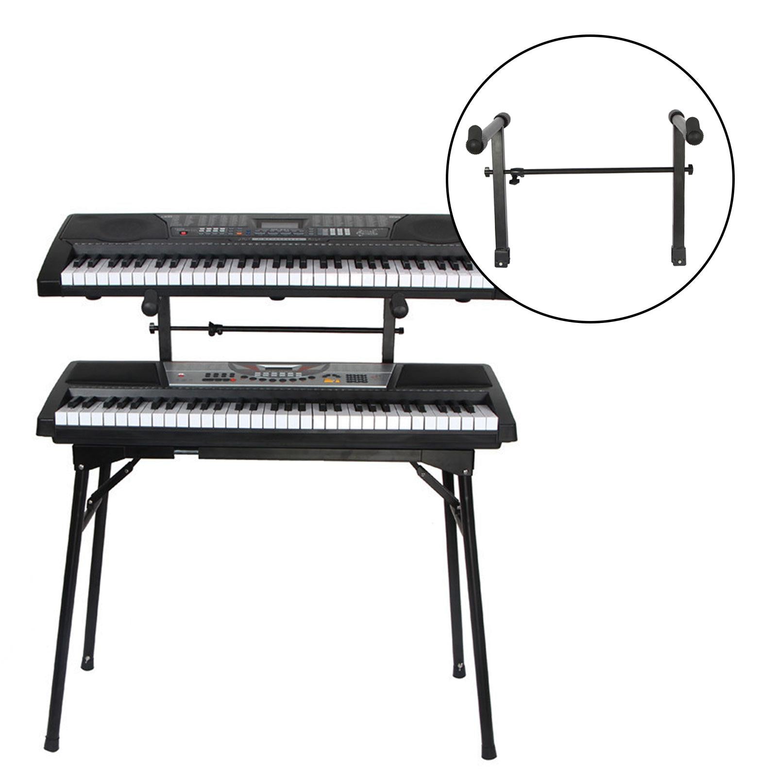 Musical Keyboard Stand Adjustable Length for Keyboard Instrument Accessories