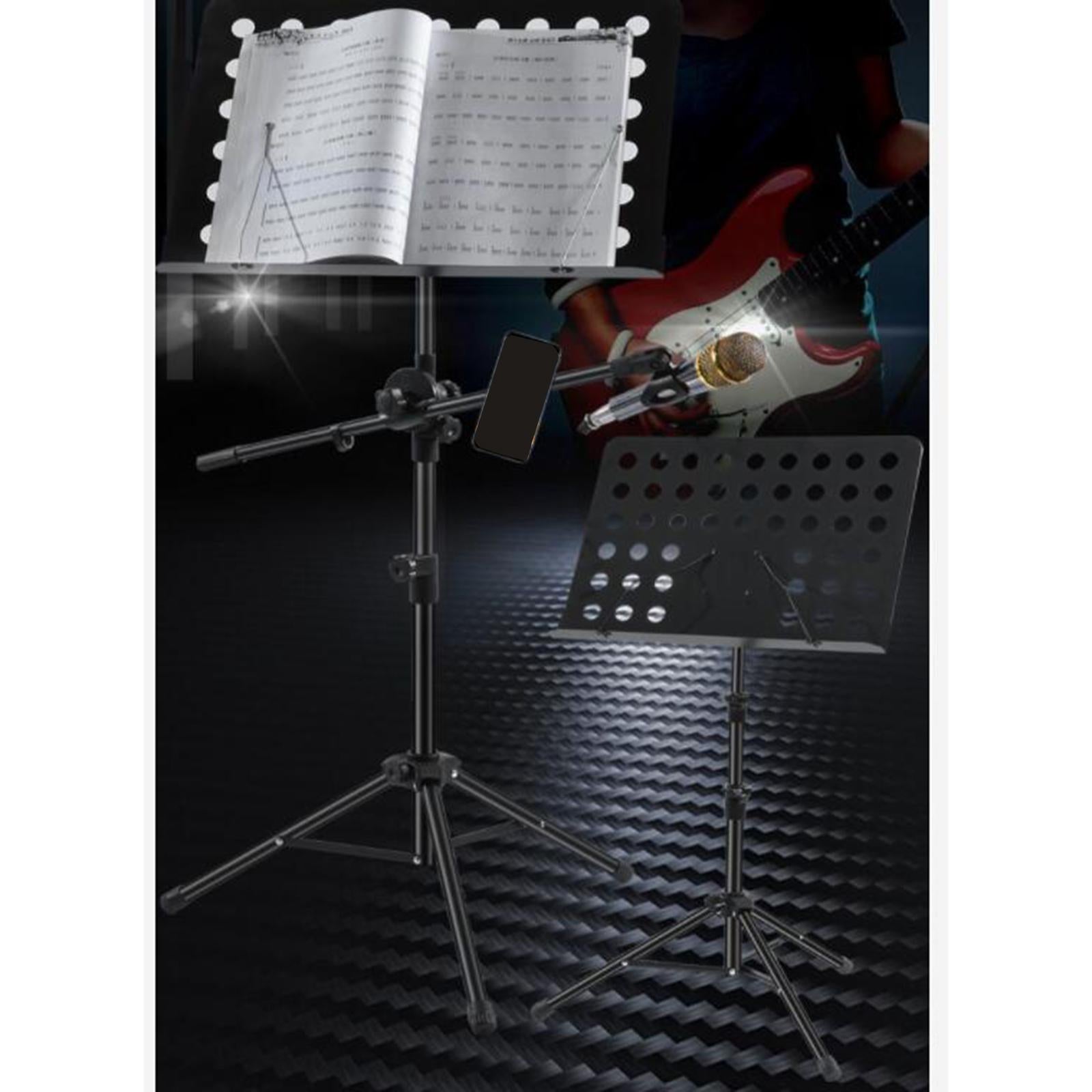 Collapsible Music Stand Book Stand for Stage Performance Violin Players