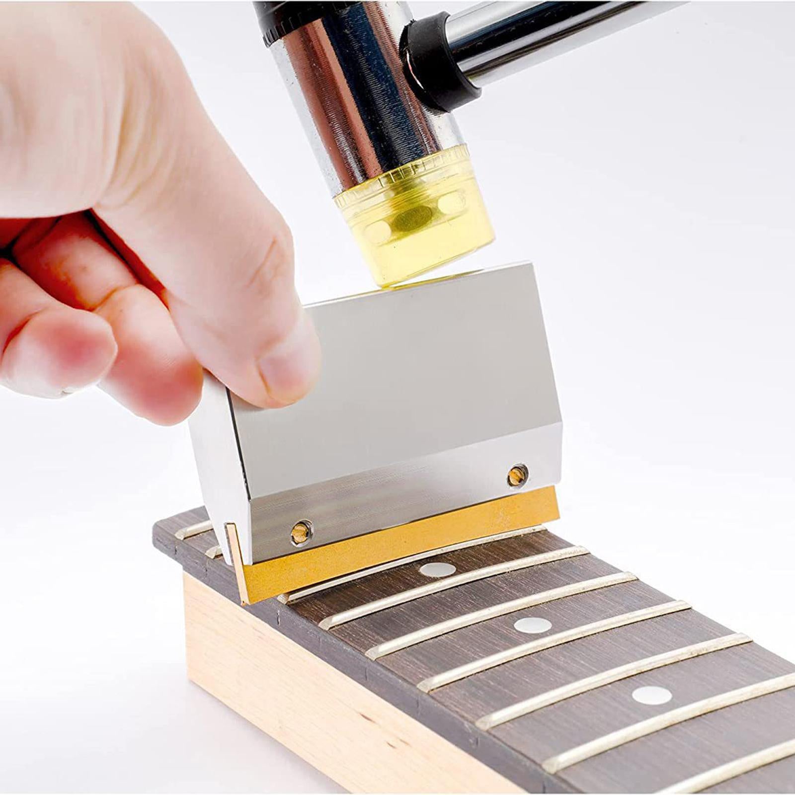 Professional Guitar Fret Press Caul Repair Tools with Wrench for Fingerboard