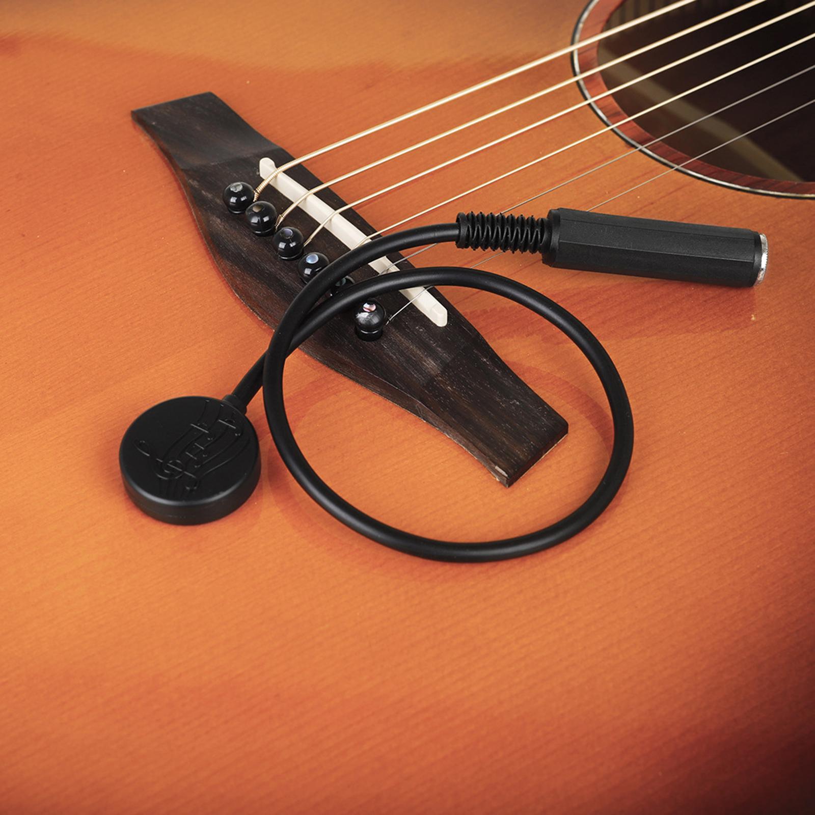 Professional Guitar Piezo Contact Pickup for Acoustic Guitar Ukulele Violin