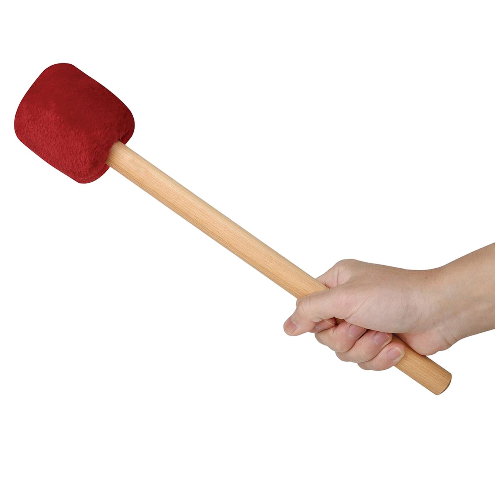 Percussion Sticks Musical Instrument Accessories for Lotus Drums Beginners red