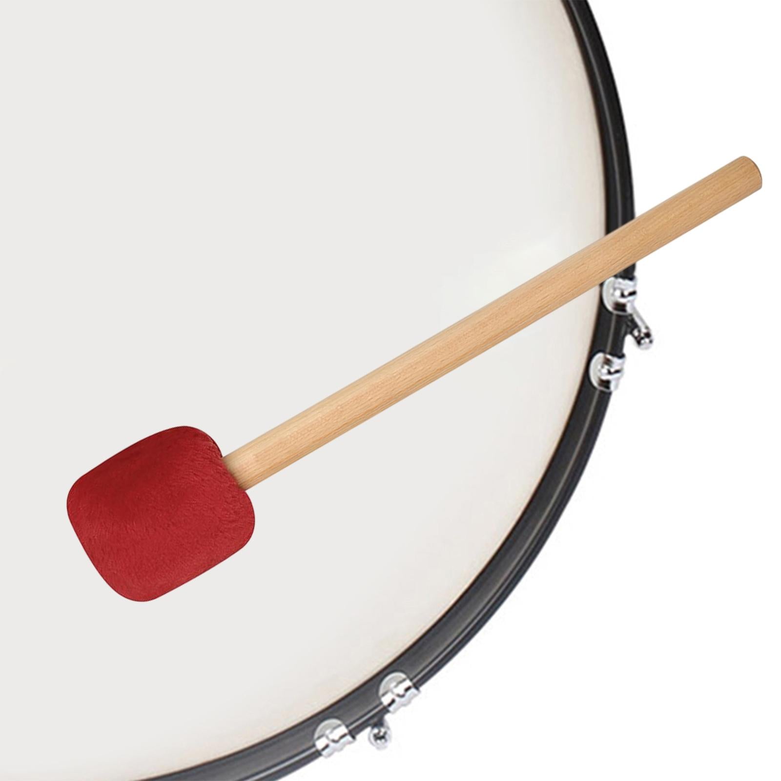 Percussion Sticks Musical Instrument Accessories for Lotus Drums Beginners red