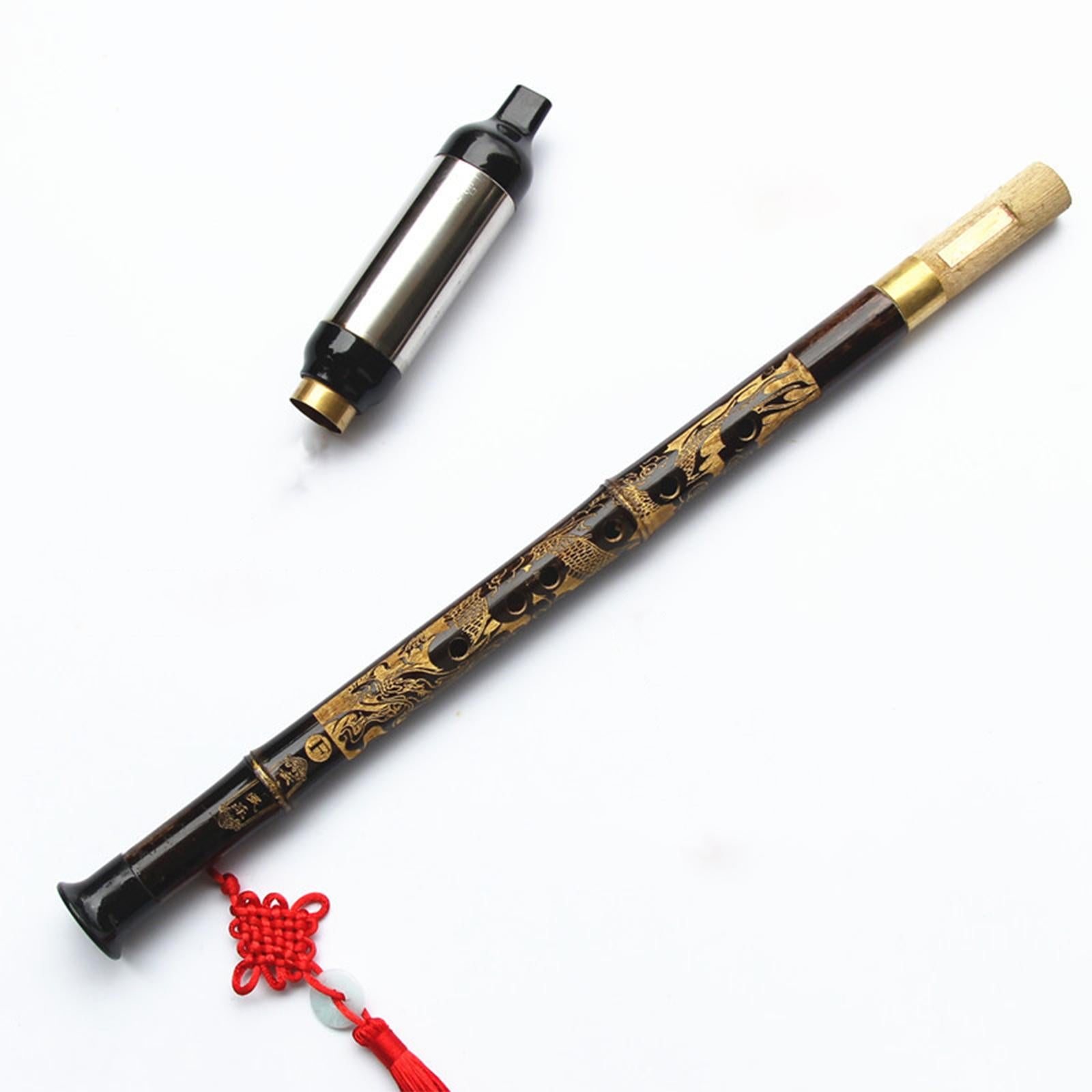 Bawu Pipes Tune G Vertical Bawu Detachable Woodwind Flauta Bawu Bamboo Bawu